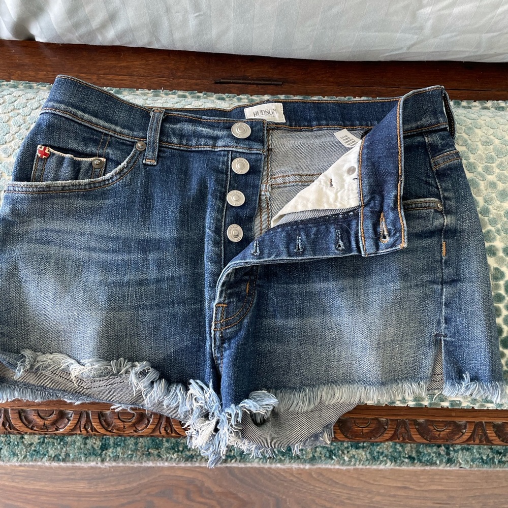 HUDSON MADE IN USA cutest denim cutoffs